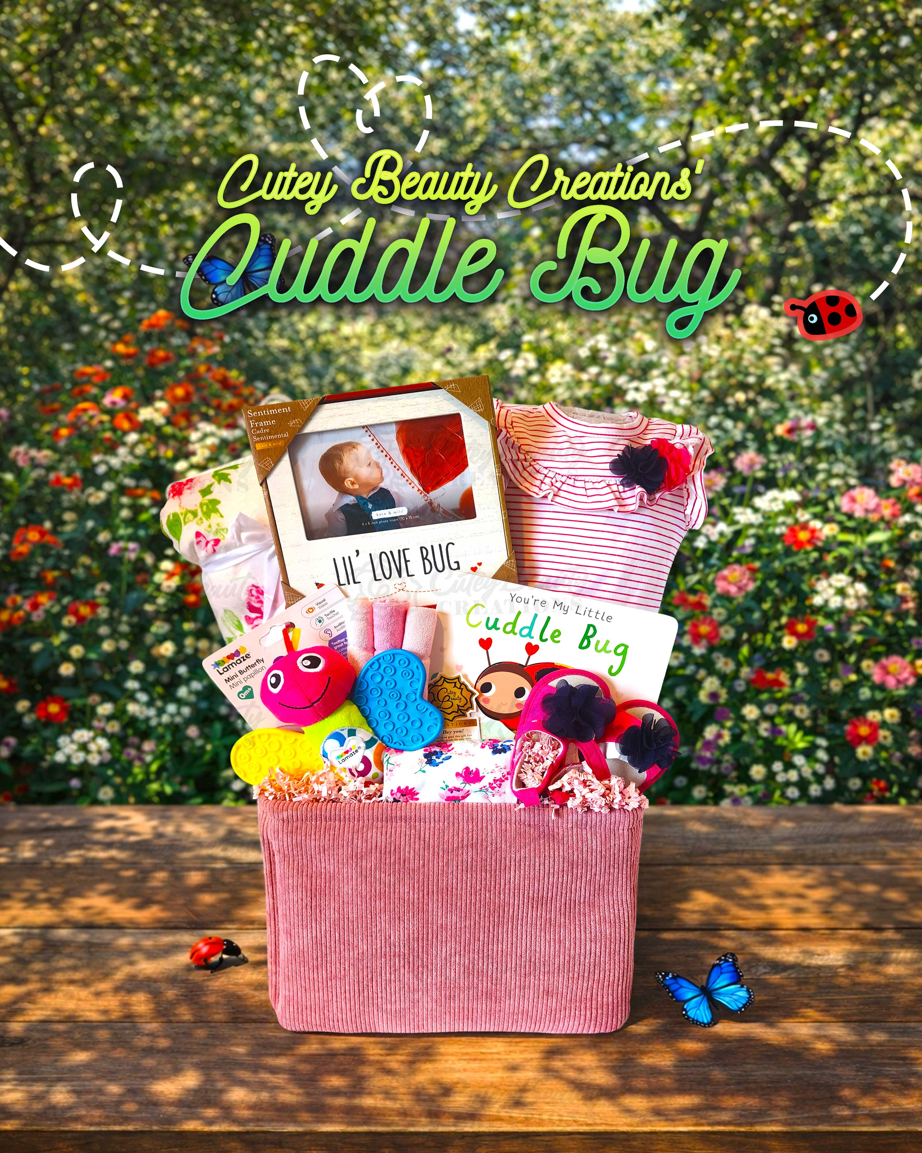 'Cuddle Bug' Baby Gift Basket